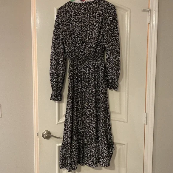 PRETTYGARDEN Long Sleeve Maxi Floral Dress - M - Picture 13 of 14